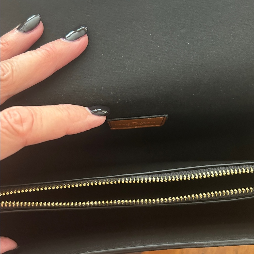 Monogram Brown Clutch - Picture 6 of 11